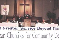Monsignor Cox, LA's Catholic Charities Archdiocese