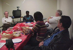 [Photo: San Diego HUD staff members participate in a Trivia Challenge]