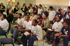 [Photo 1: Youthbuild students at an Opportunity Center.]