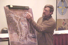 [Photo 2: Jeff Soule gives a presentation.]