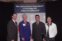 [Photo: Paul Venosdel, Ann Marie Sudduth, Josh Valdez, and Lily Lee.]