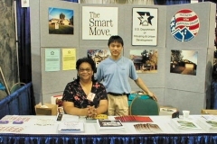 [Photo 2: Carol Brown and Andy Lai.]