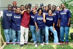 [Photo 1: YouthBuild students.]