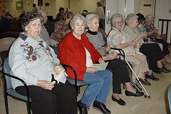 [Photo 1: Chapel House residents]