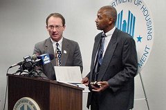[Photo 3: Charles Branum and Roy Pierce.]