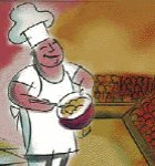 [Image 6: drawing of a chef]