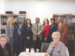 [Photo 1: Members of the House Calls program]