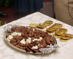 [Photo 3: Chocolates on a tray]