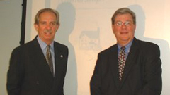 [Photo 2:  Mr. Bivins and Mr. Stockert posing to the camera]