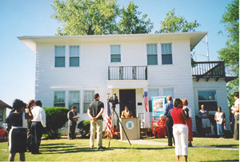[Photo 2: The two story 'Haley House']