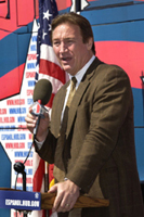 [Photo 2: Fresno Mayor Autry speaking from the podium]