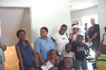 [Photo 3: Tawanna Freeman (far right) with her relatives]
