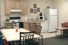 [Photo 2: Self-sufficient kitchen equipment for disabled single parents]