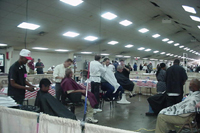 [Photo 2: People are getting their haircuts]
