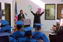 [Photo 1: HUD's Youthbuild program for high-risk youth]