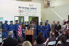 [Photo 2: Graduates in the Youth Build class]