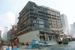 [Photo 2: The HUD OIG building was located near the North Tower.]