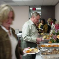 [Photo 4: A Soul Food Fest after the program]
