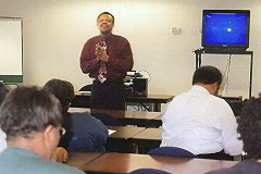 [Photo 3: The Motown workshop was a hit.]