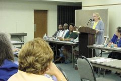 [Photo 2: Migrant Service Providers Fair Housing Workshop on the campus of the University of South Florida]