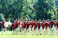 [Photo: The Old Guard Fife, Drum Corps and the Color Guard performed today at the National Mall in celebrating Public Service Recognition Week.]