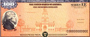 [Photo 1:  U.S. Savings Bonds Series EE.]