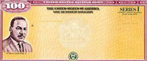 [Photo 2:  U.S. Savings Bonds Series I.]