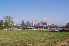[Photo 1: The skyline of Kansas City can be seen from Beacon Hill new home sites.]