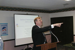 [Photo 6: Andrew Boeddeker, HUD director.]