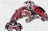 [Image: Squaxin Tribe's dolphin logo]