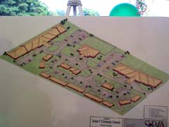 [Photo 3: Architect's sketch of the proposed Alzheimer senior village]