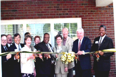 [Photo: Ribbon Cutting Ceremony of the townhomes at Stonecrest]