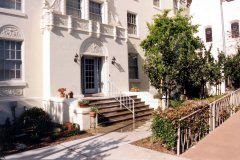 [Photo 1: Historic facade of the former convent]