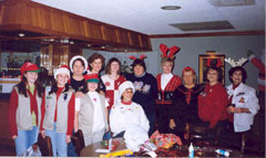 [Photo 1: Buffalo's Christmas party]