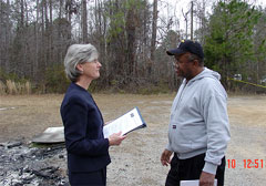 [Photo 1: Cindy Yarbrough and James Posey]