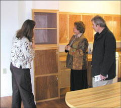 [Photo 2: Nancy Dickenson, Joyce Baker and J.R. Davis]