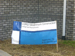 [Photo 3: Lord Millennium Construction Sign]