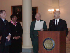 [Photo 3: Presentation at GA State Capitol]