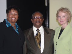 [Photo 2: Kim Kendrick, Richard Redmon and Yvonne Leander]