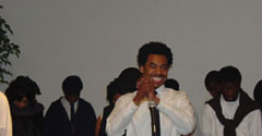 [Photo 3: Geddeon McKinney, 2006 American Idol Finalist]
