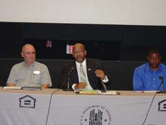 [Photo 3:  Harlow, Dickerson, Kirkland (L-R)]