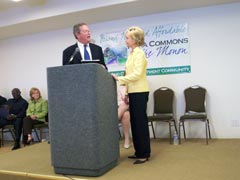 [Photo 1: Becky Spellman and Fred Hash]