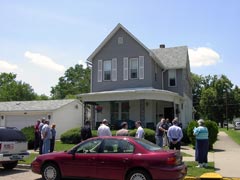 [Photo 3: The family in Terre Haute]