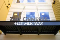 [Photo 2: Sign for The Genesee]