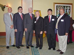 [Photo 2:  From left to right: Nelson Bregon, Carlos Laboy, Roy A. Bernardi, Arturo Carrion, Jorge Rivera, and Michael A. Colon]