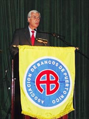 [Photo 1:  Roy A. Bernardi giving a keynote speech]