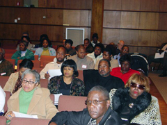[Photo 2: Participants in Town Hall Meeting]