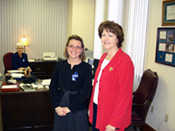 [Photo 8: Tara Emmit and Carolyn Sutley]