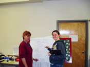 [Photo 9: Heather Seymoor and Marcia Stark]