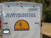 [Photo 19: Alabama Baptist State Convention truck]